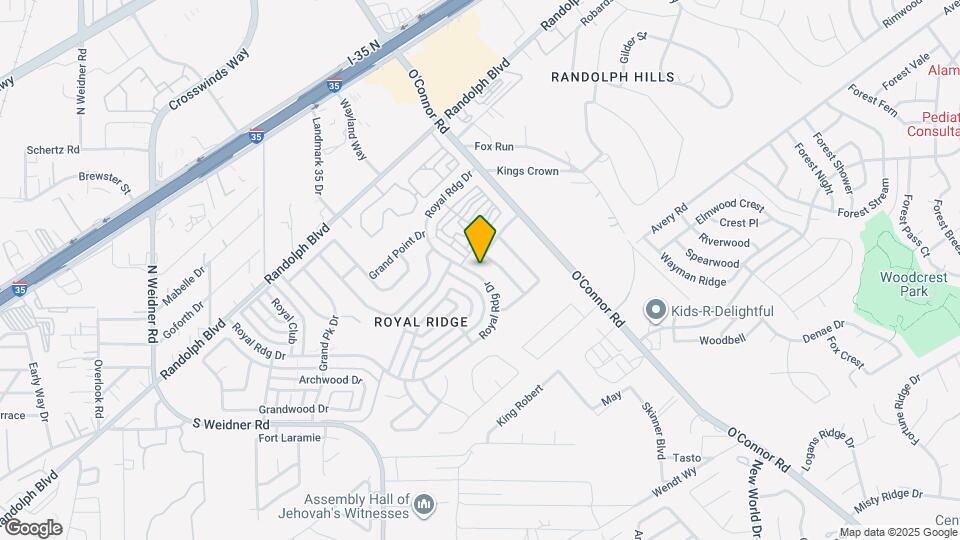 6414 Royal Rdg Dr Map and Location Details