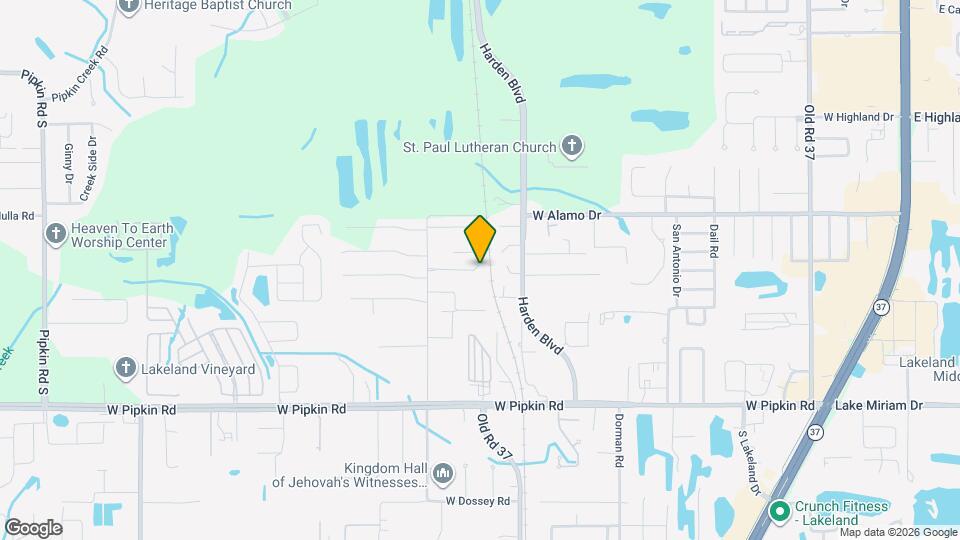 1012 Dossey Oaks Ln Map and Location Details