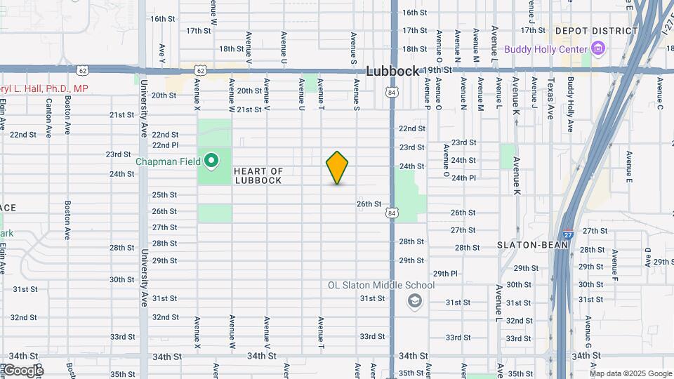 1913 25th St Map and Location Details