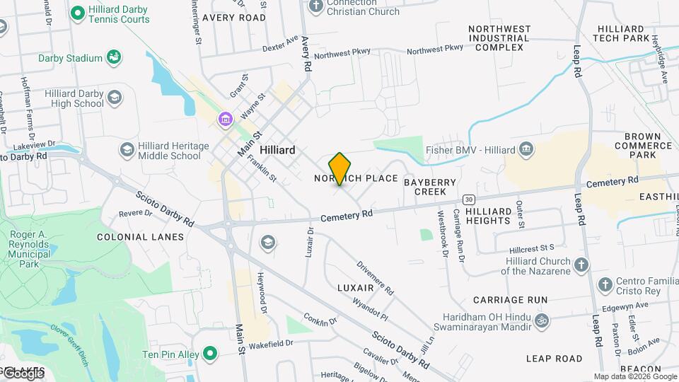 5153 Norwich St Map and Location Details