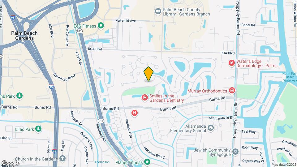 11301 Myrtle Oak Ct Map and Location Details