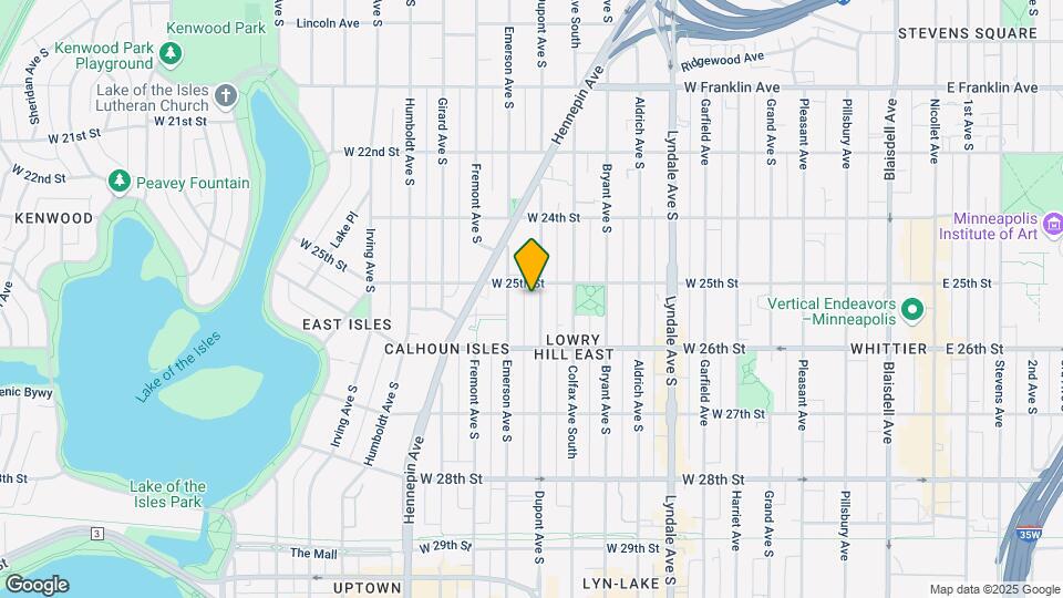 2512 Dupont Ave S Map and Location Details