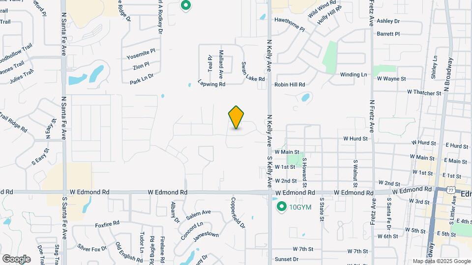 1109 Dustin Dr Map and Location Details