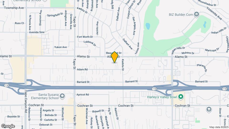 4735 Adam Rd Map and Location Details