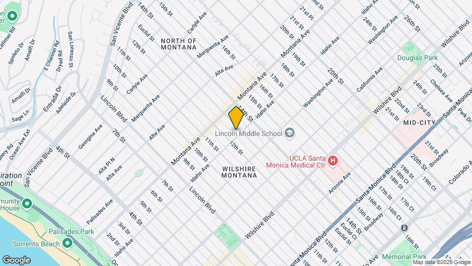 854-858 Euclid St Mapa y Detalles de la Ubicación