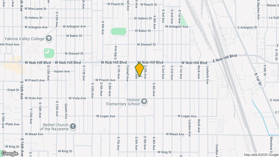 1119 S 6th Ave Map and Location Details