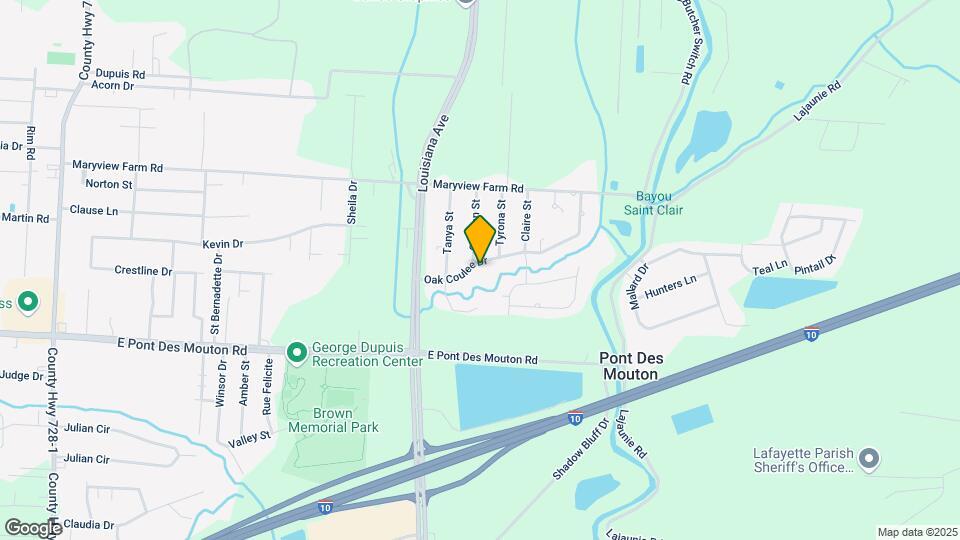 307 Oak Coulee Dr Mapa y Detalles de la Ubicación