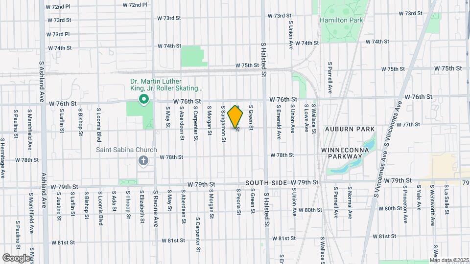 7700 S Peoria St Map and Location Details