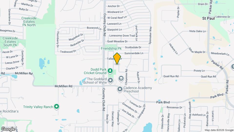 1408 Millbrook Ln Map and Location Details