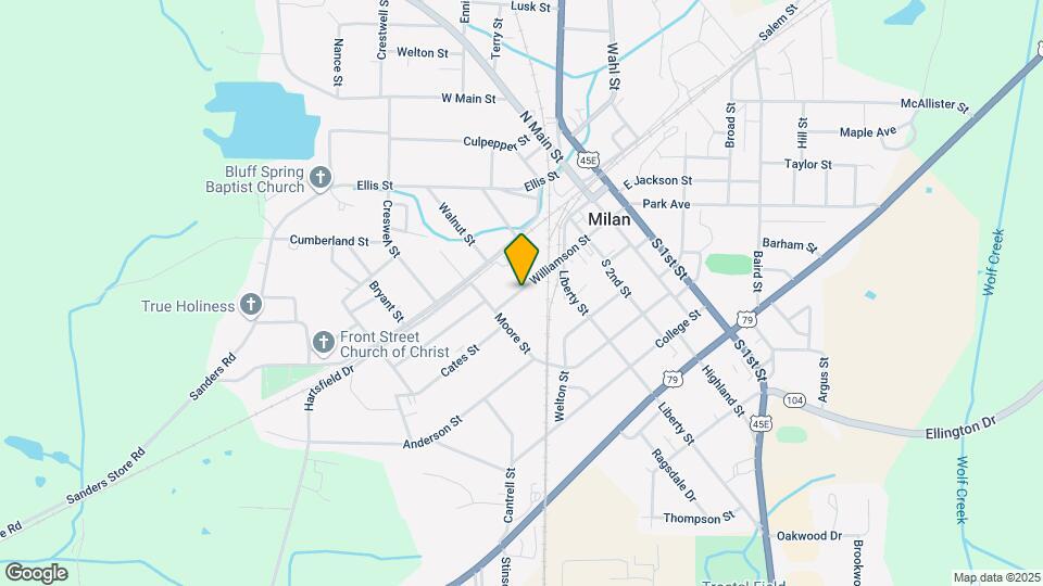 2051 Williamson St Map and Location Details