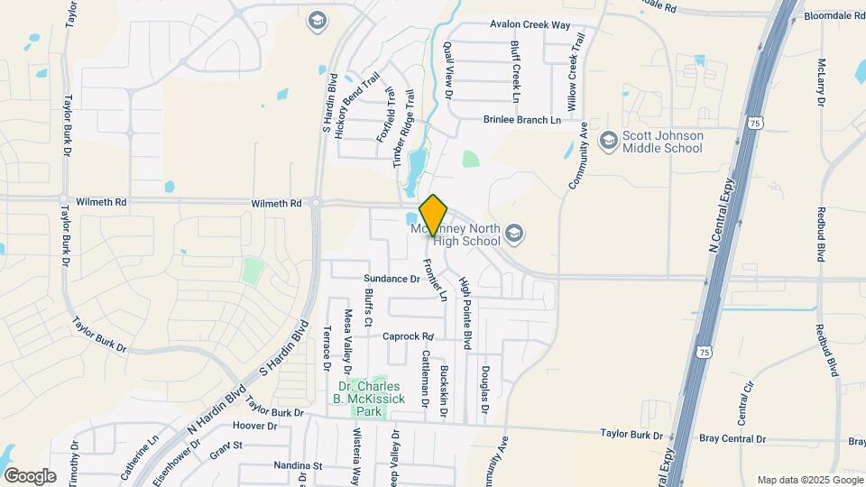 2928 Frontier Ln Map and Location Details