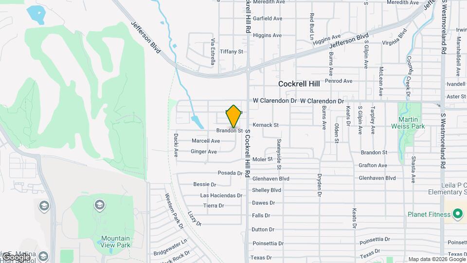 4424 Braddon Dr Map and Location Details