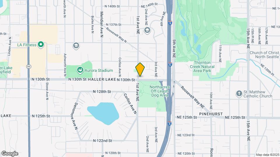 13002 1st Ave NE Map and Location Details