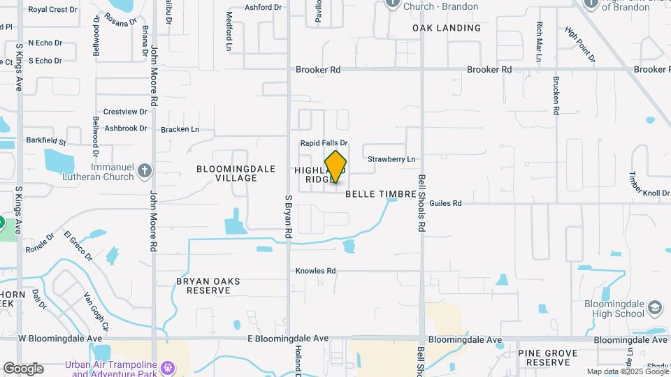 2814 Timberway Pl Map and Location Details