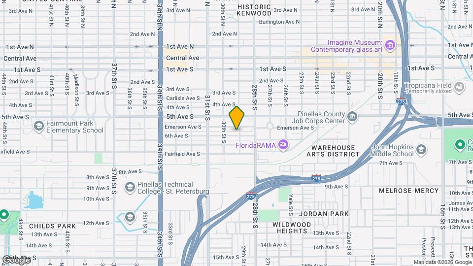 2911 6th Ave S Map and Location Details