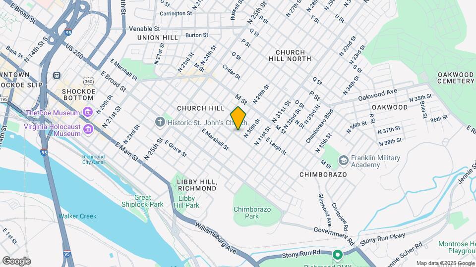 2908 E Clay St Map and Location Details