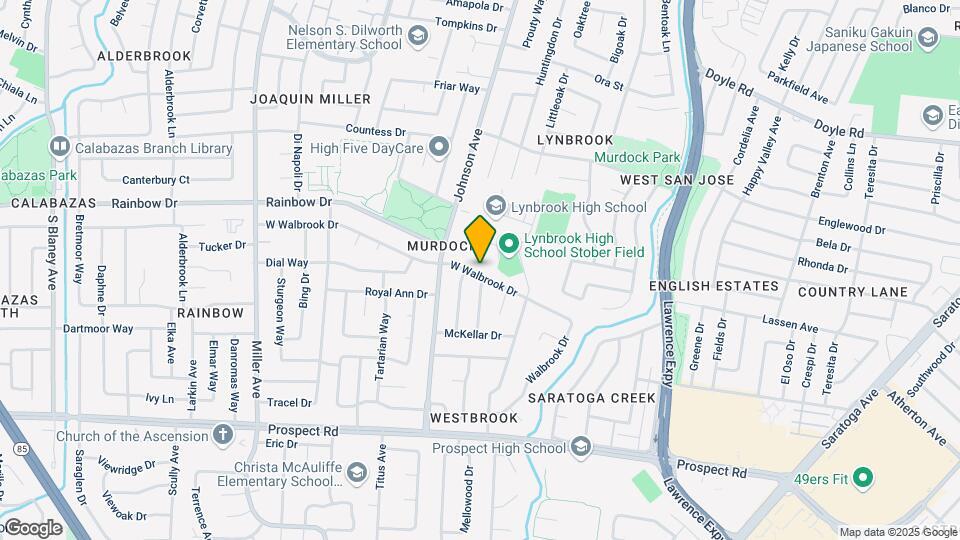 5771 W Walbrook Dr Map and Location Details