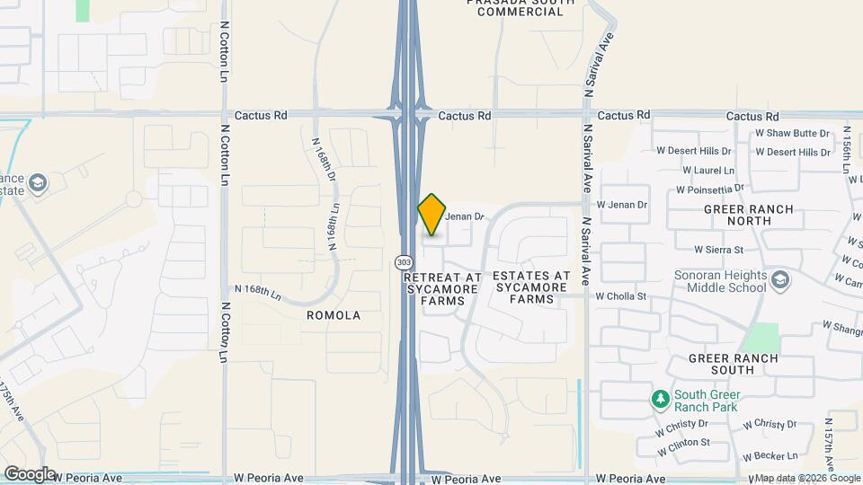 16648 W Sierra St, Unit 11-302 Mapa y Detalles de la Ubicación