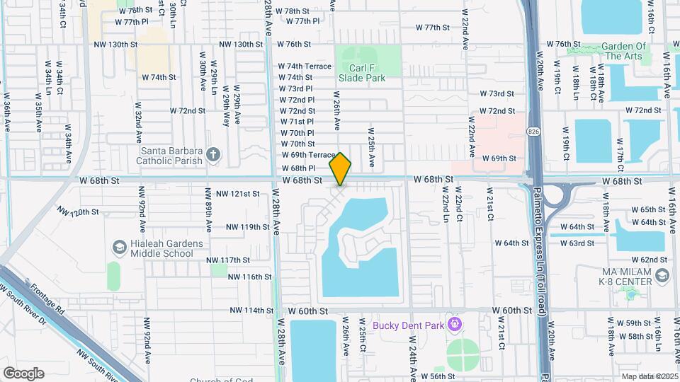 2610 W 67th Pl Map and Location Details