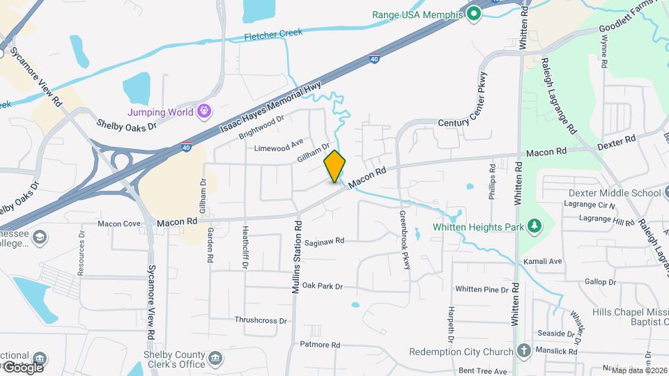 6452 Macon Rd Map and Location Details