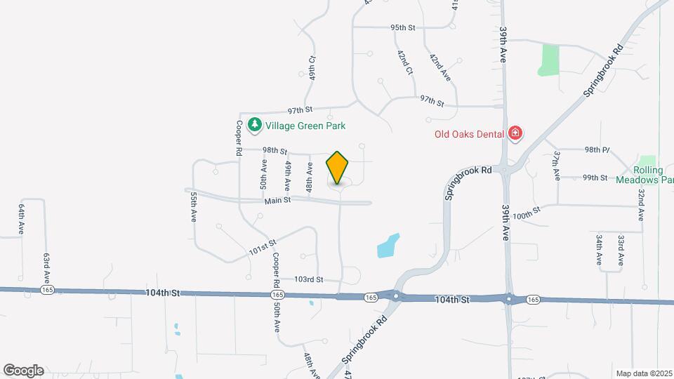 4706 S Cottage Ln Map and Location Details