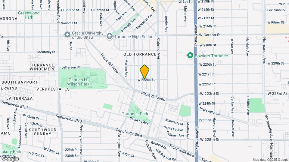 2204 Gramercy Ave Map and Location Details