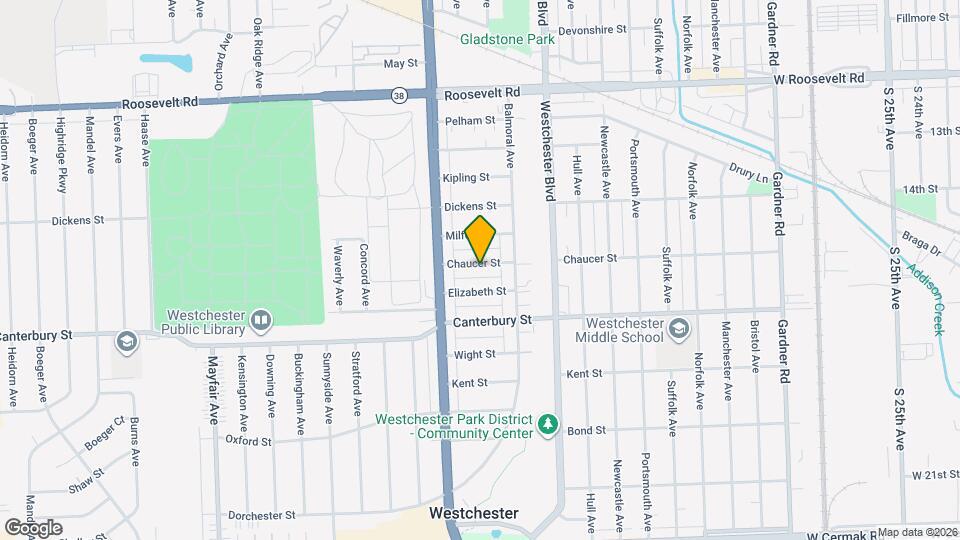 10315 Chaucer St Map and Location Details