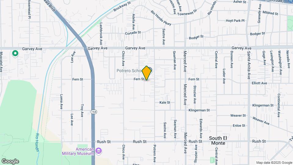 2550 Tamora Ave Map and Location Details
