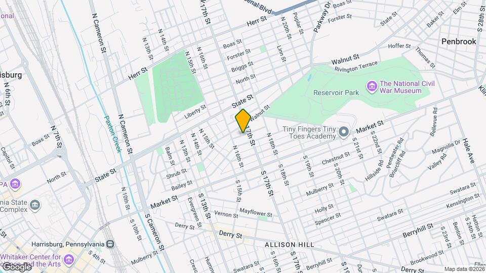 1631 Carnation St Mapa y Detalles de la Ubicación