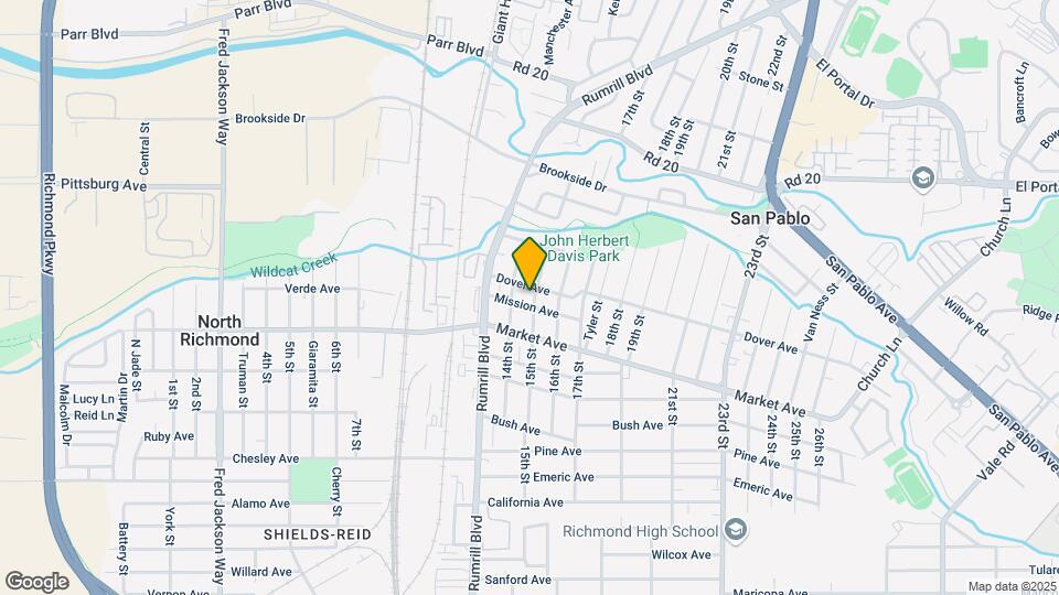 1865 15th St Mapa y Detalles de la Ubicación