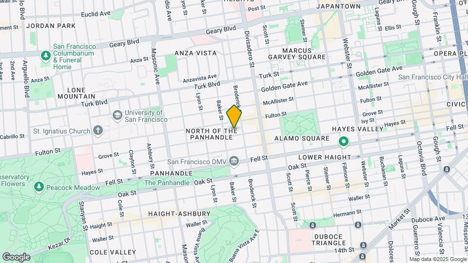 1442 Grove St Map and Location Details