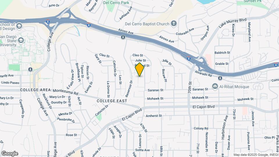 6684 Reservoir Ln Map and Location Details