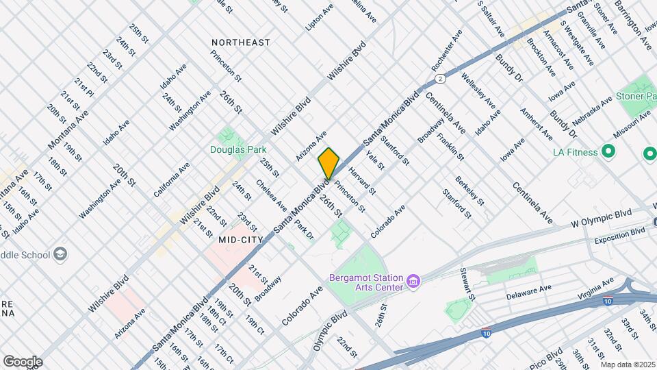 2620 Santa Monica Blvd Map and Location Details