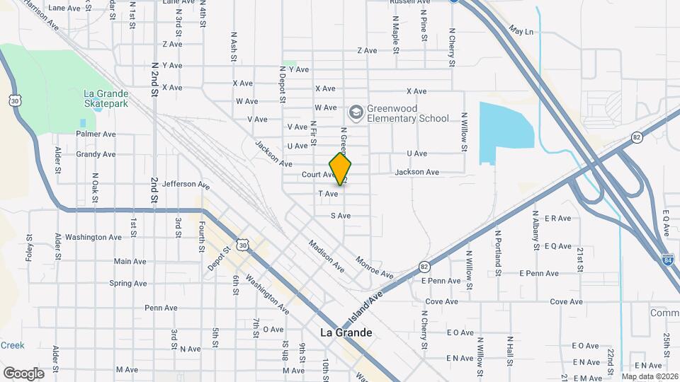 2000 N Greenwood St Mapa y Detalles de la Ubicación