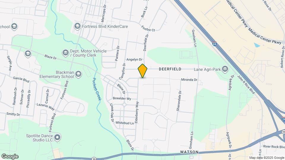 2637 Miranda Dr Map and Location Details