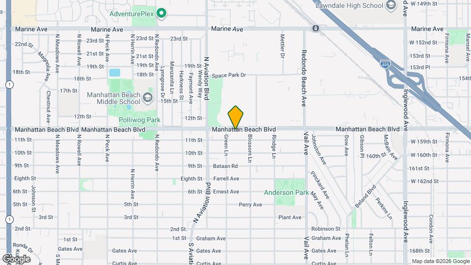 2008 Manhattan Beach Blvd, Unit C Map and Location Details