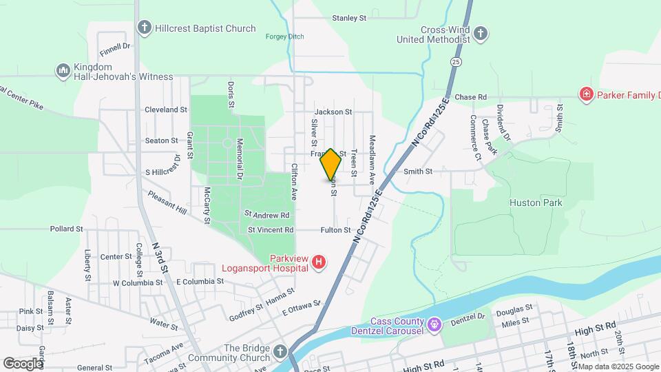 1423 Johnson St Map and Location Details