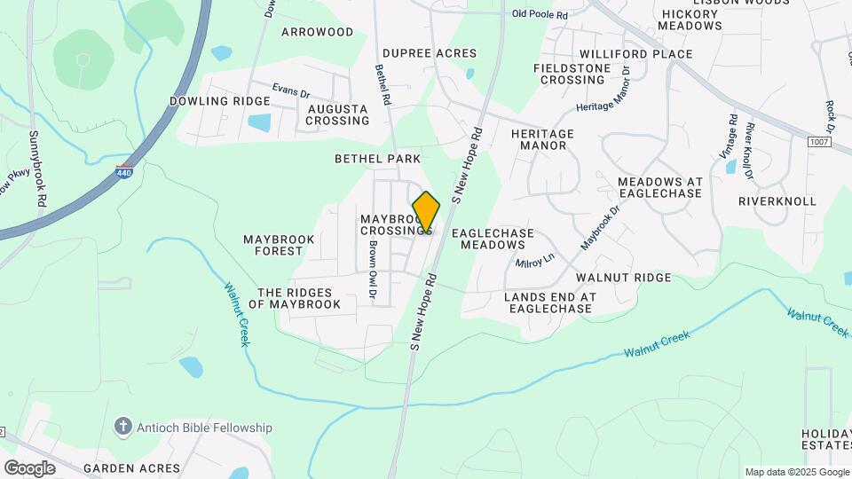 1506 Oxleymare Drive Map and Location Details