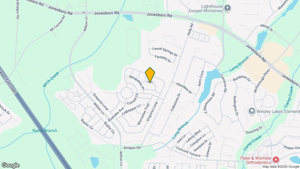 2730 Trebek Ct Map and Location Details