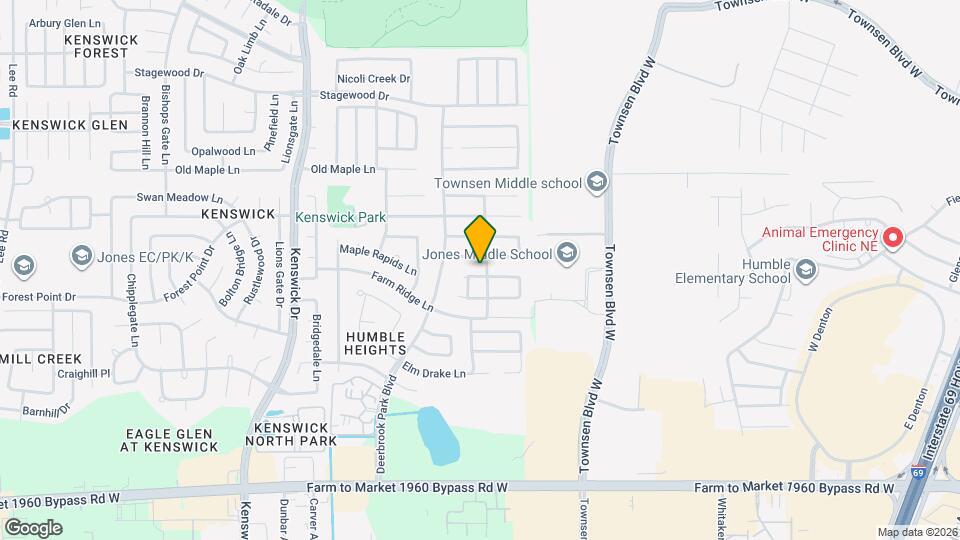 9011 Serena Ln Map and Location Details