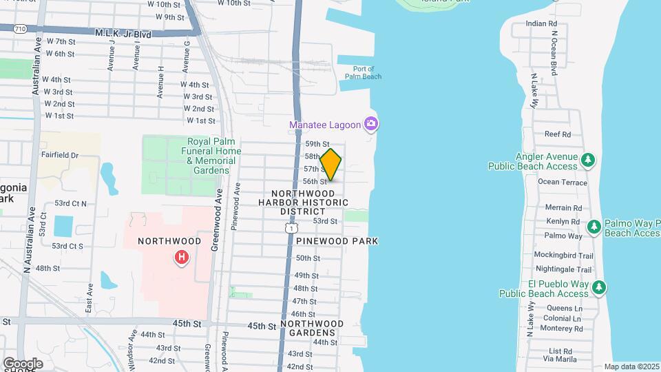 420 56th St Map and Location Details