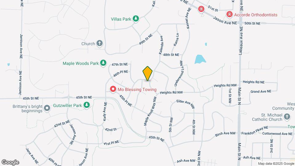 550 Tealwood Ln Mapa y Detalles de la Ubicación