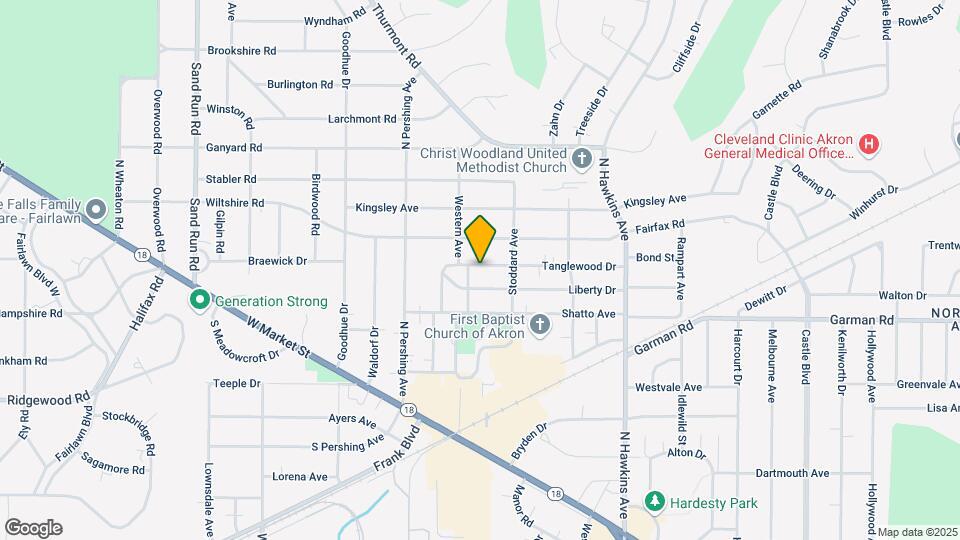 1788 Tanglewood Dr Map and Location Details