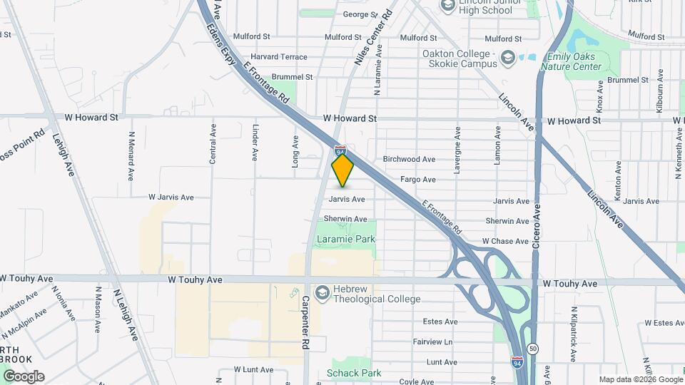 5250 Jarvis Ave Map and Location Details