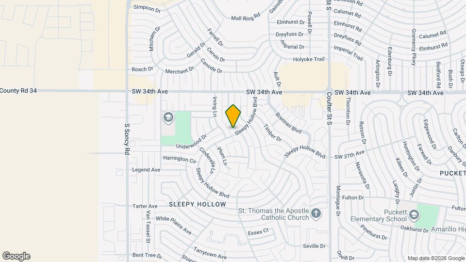 3456 Gladstone Ln Map and Location Details