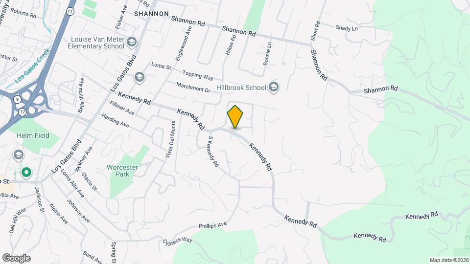 16403 Kennedy Rd, Unit ADU Mapa y Detalles de la Ubicación