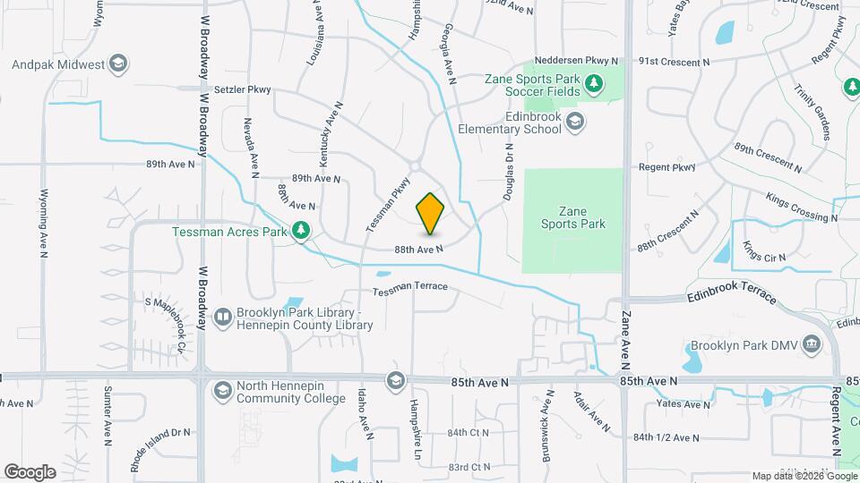 6616 88th Avenue North Map and Location Details