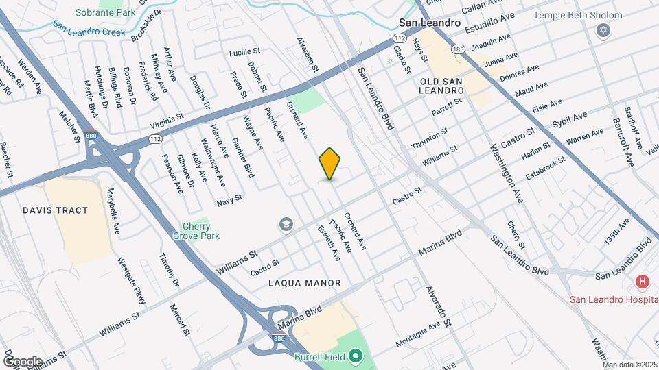 1641 Orchard Ave Mapa y Detalles de la Ubicación