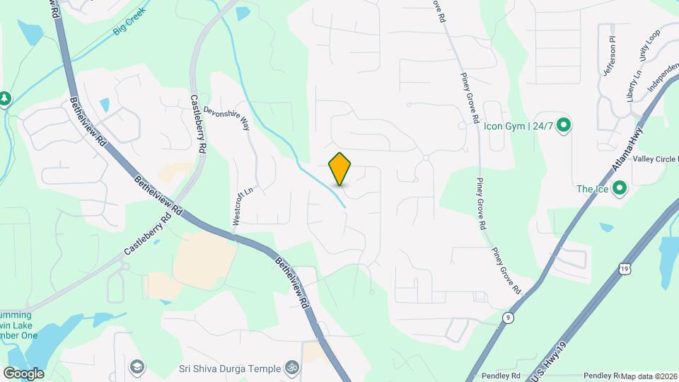 6635 Cold Stream Dr Map and Location Details