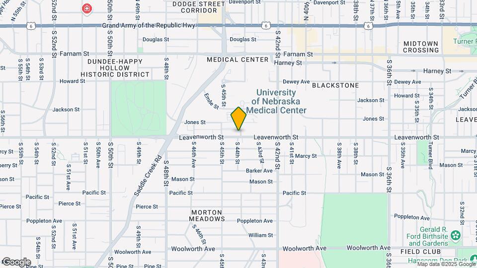 4402-4412 Leavenworth St Map and Location Details